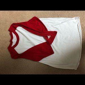 Adidas 3/4 sleeve shirt